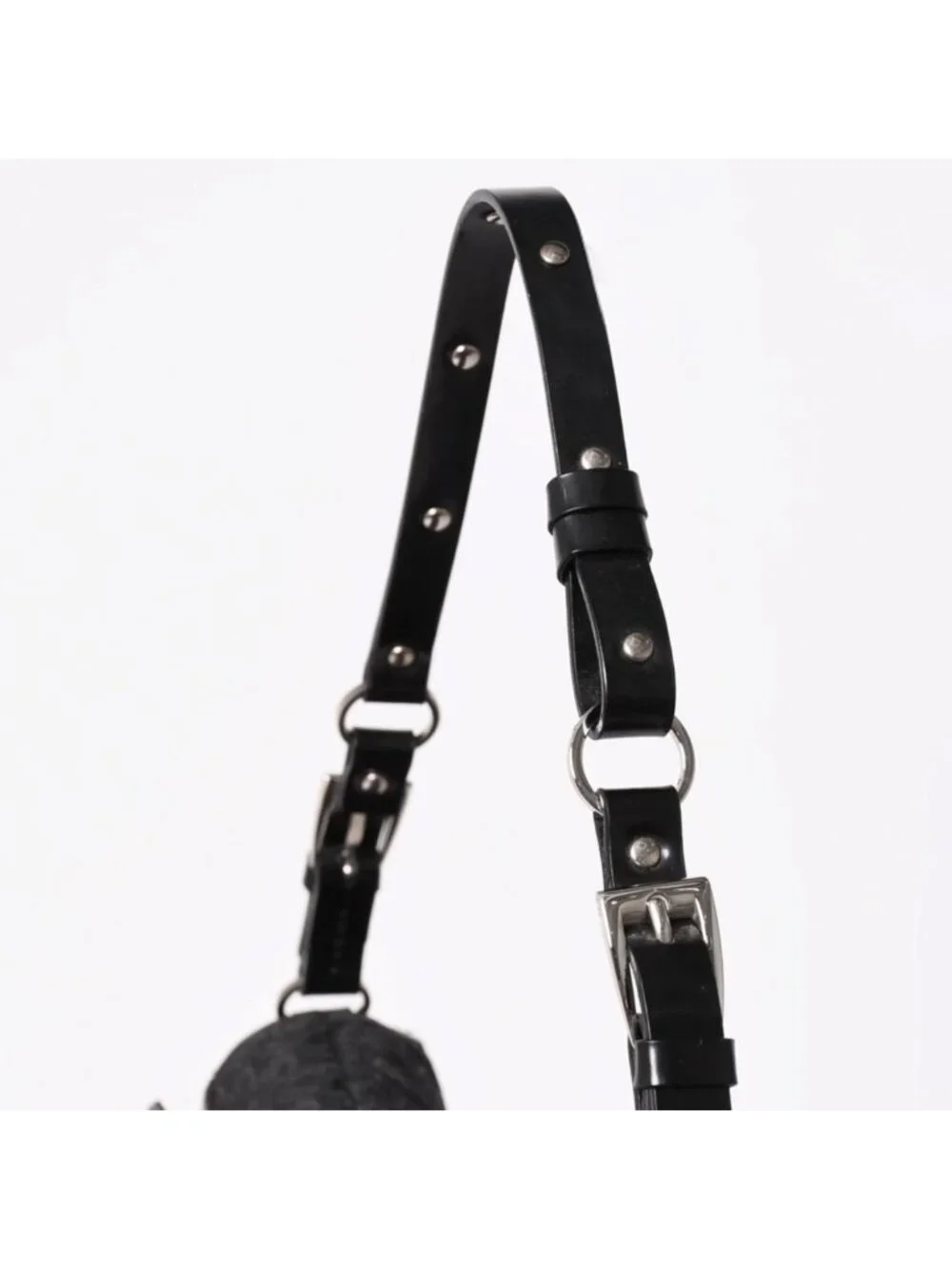 Dior Bondage Bag Trotter Pattern Galliano